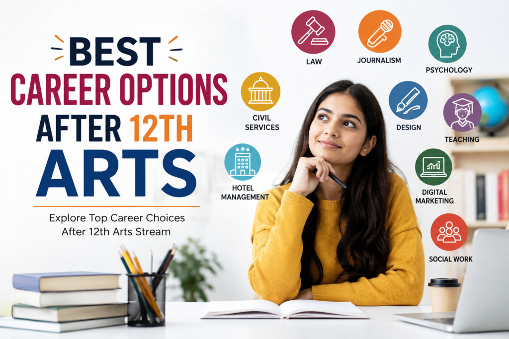 Best Career Options After 12th Arts