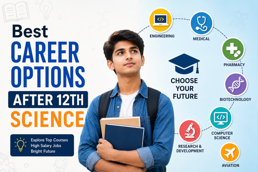 Best Career Options After 12th Science