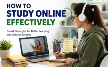 How to Study Online Effectively
