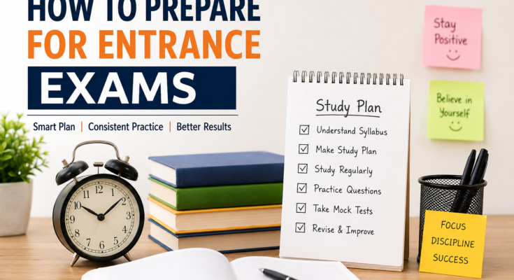 How to Prepare for Entrance Exams
